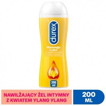Durex Massage żel intymny 2w1 do masażu z kwiatem Ylang 200 ml