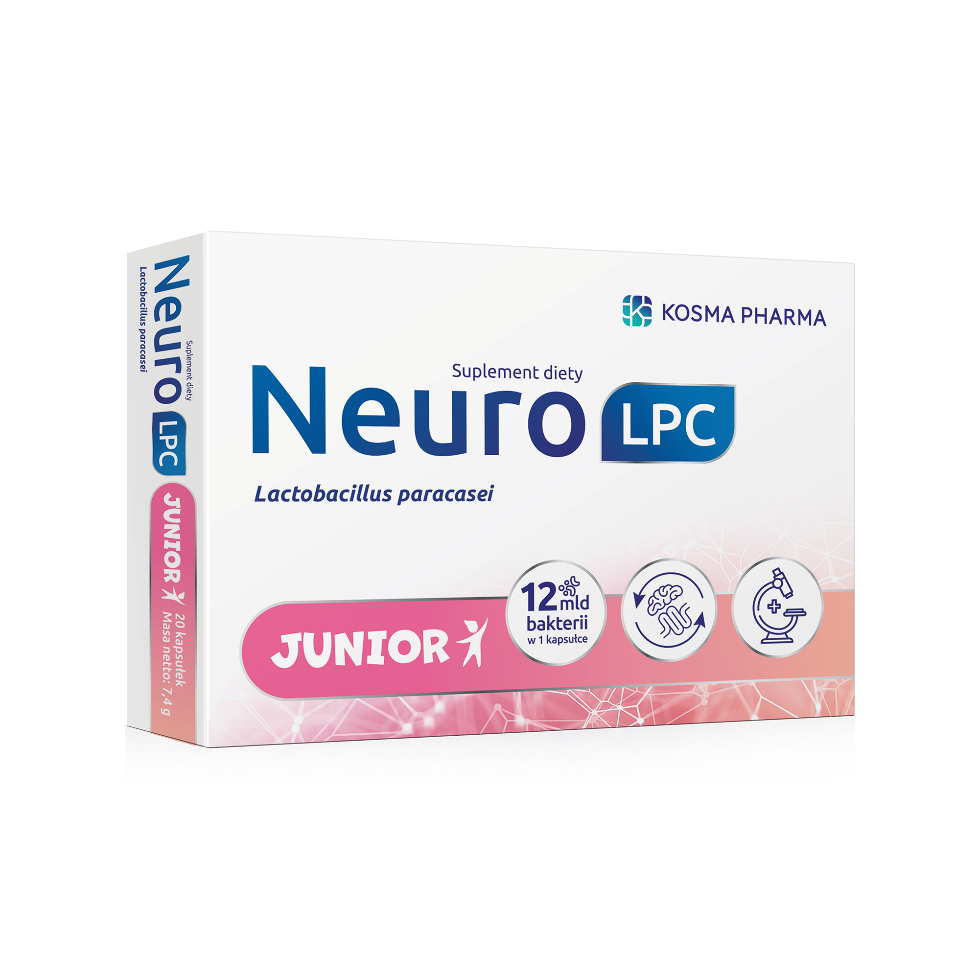 NeuroLPC Junior, 20 kapsułek zdjęcie