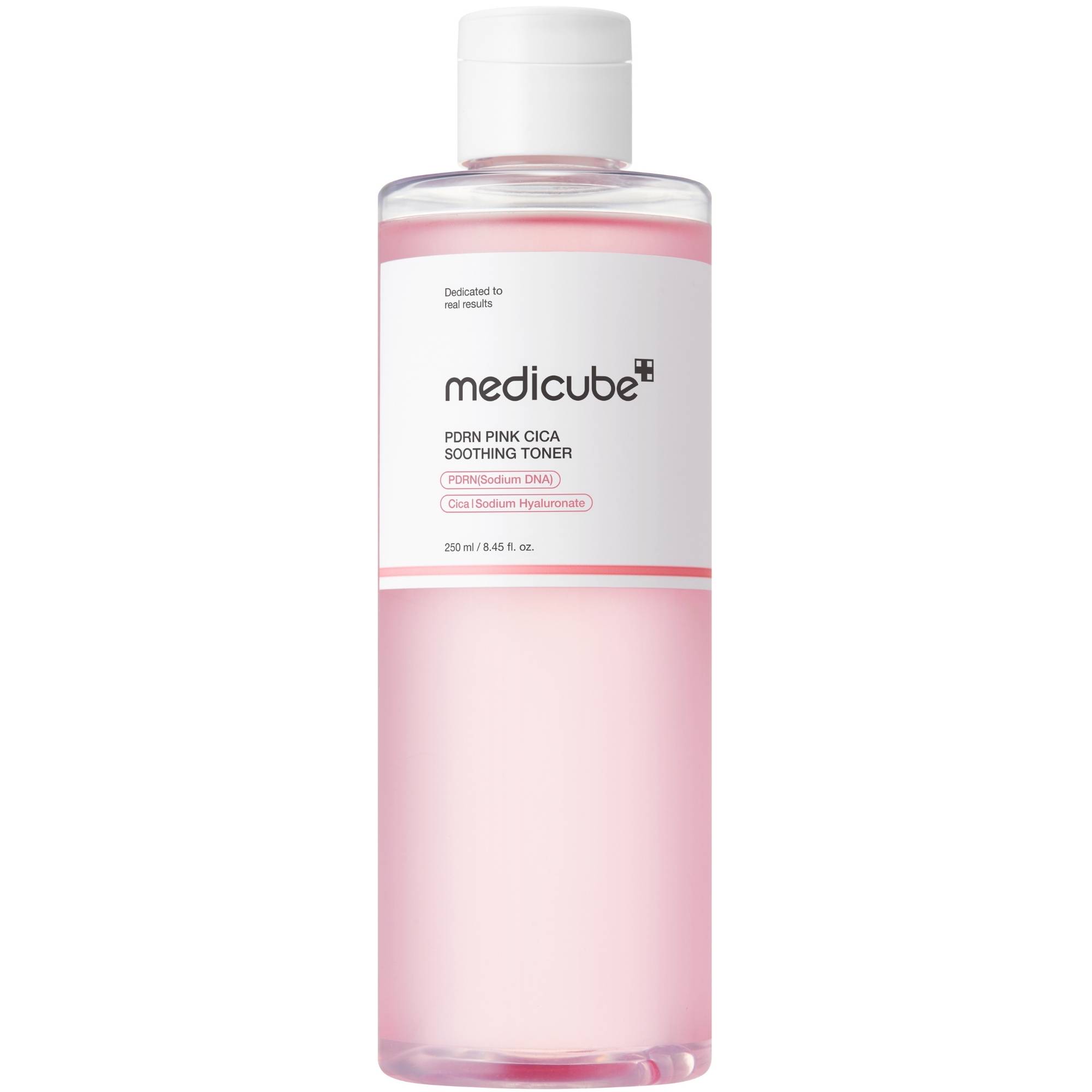 MEDICUBE PDRN Pink Cica Soothing Toner, nawilżająco-rozjaśniający tonik do twarzy, 250 ml zdjęcie