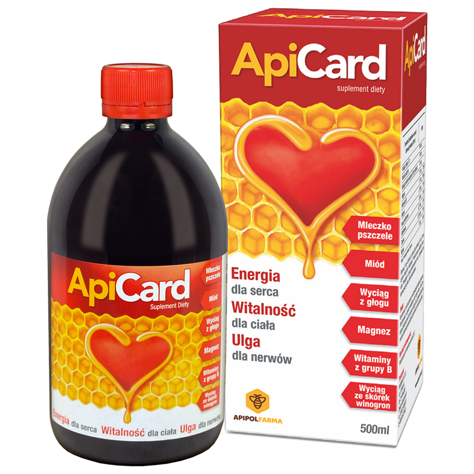 ApiCard płyn doustny 500 ml zdjęcie