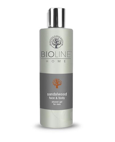 BIOLINE HOME Żel pod prysznic dla mężczyzn sandalwood - 250 ml zdjęcie