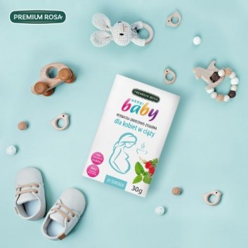 HERBI BABY Herbatka owocowo ziołowa dla kobiet w ciąży - 20 sasz. - cena, opinie, właściwości