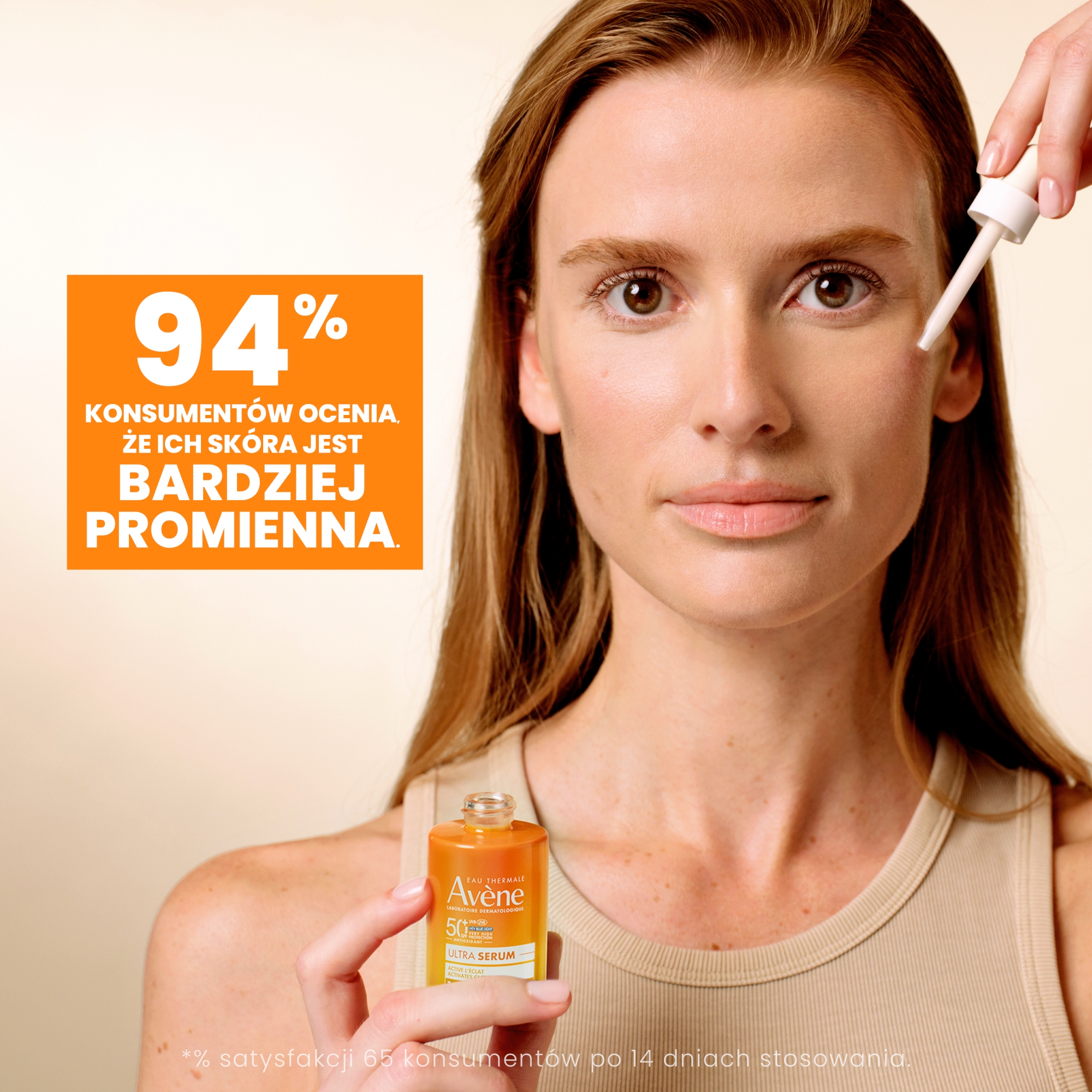 Avene, Bardzo wysoka ochrona Ultra Serum Aktywujące blask skóry SPF 50+, 30 ml