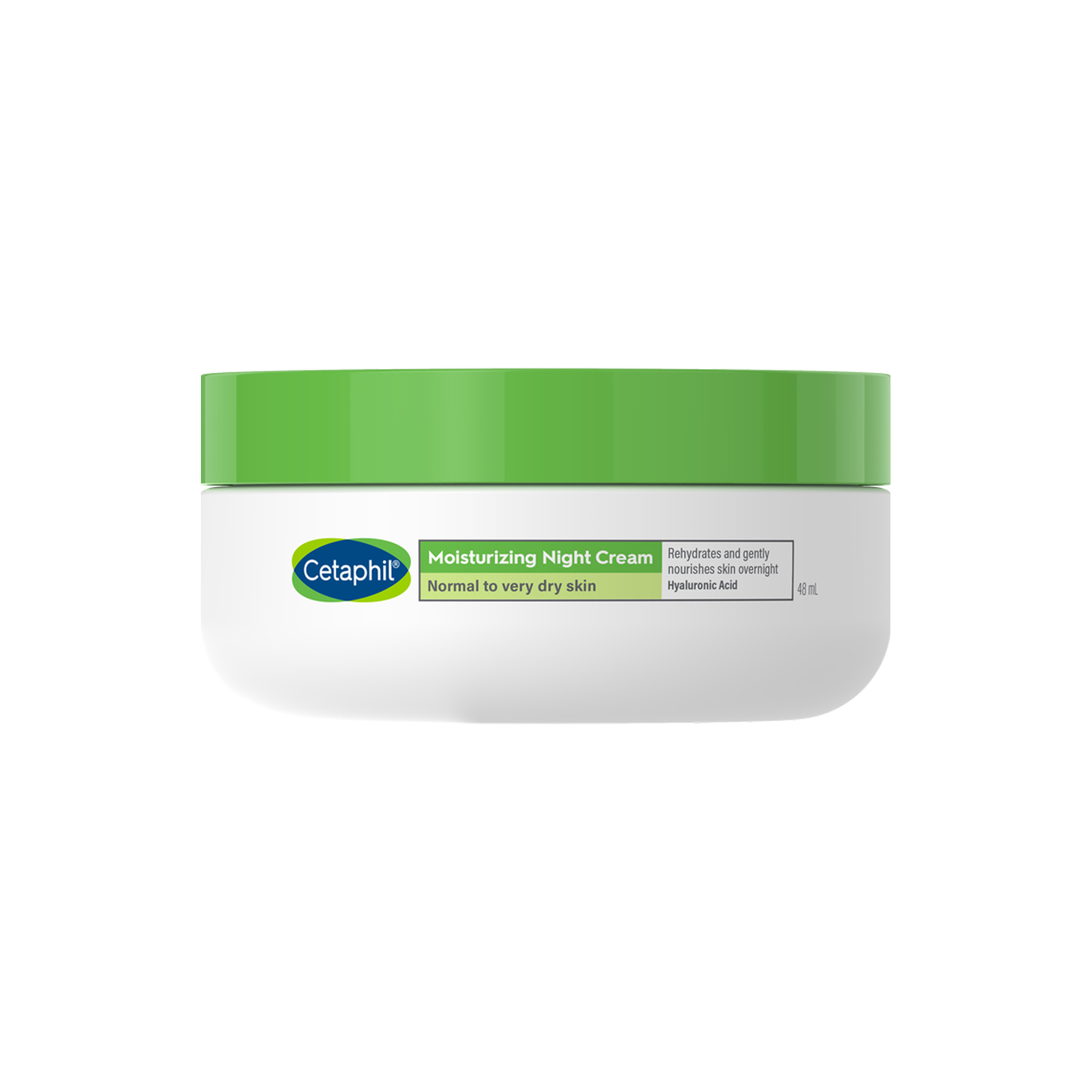 Cetaphil, krem nawilżający do twarzy na noc z kwasem hialuronowym, 48 ml zdjęcie