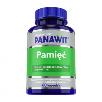 Panawit Pamięć, 60 kapsułek