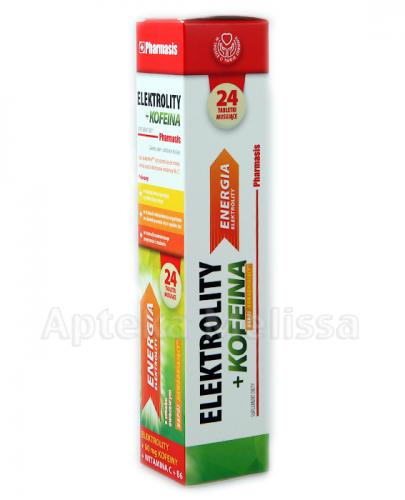 PHARMASIS Elektrolity + Kofeina - 24 tabl. zdjęcie