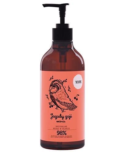 Yope naturalne mydło w płynie jagody goji i wiśnia 500 ml zdjęcie