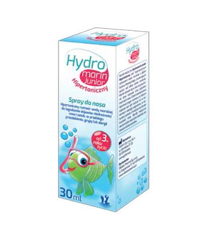HYDROMARIN JUNIOR Hipertoniczny spray do nosa, 30 ml  zdjęcie