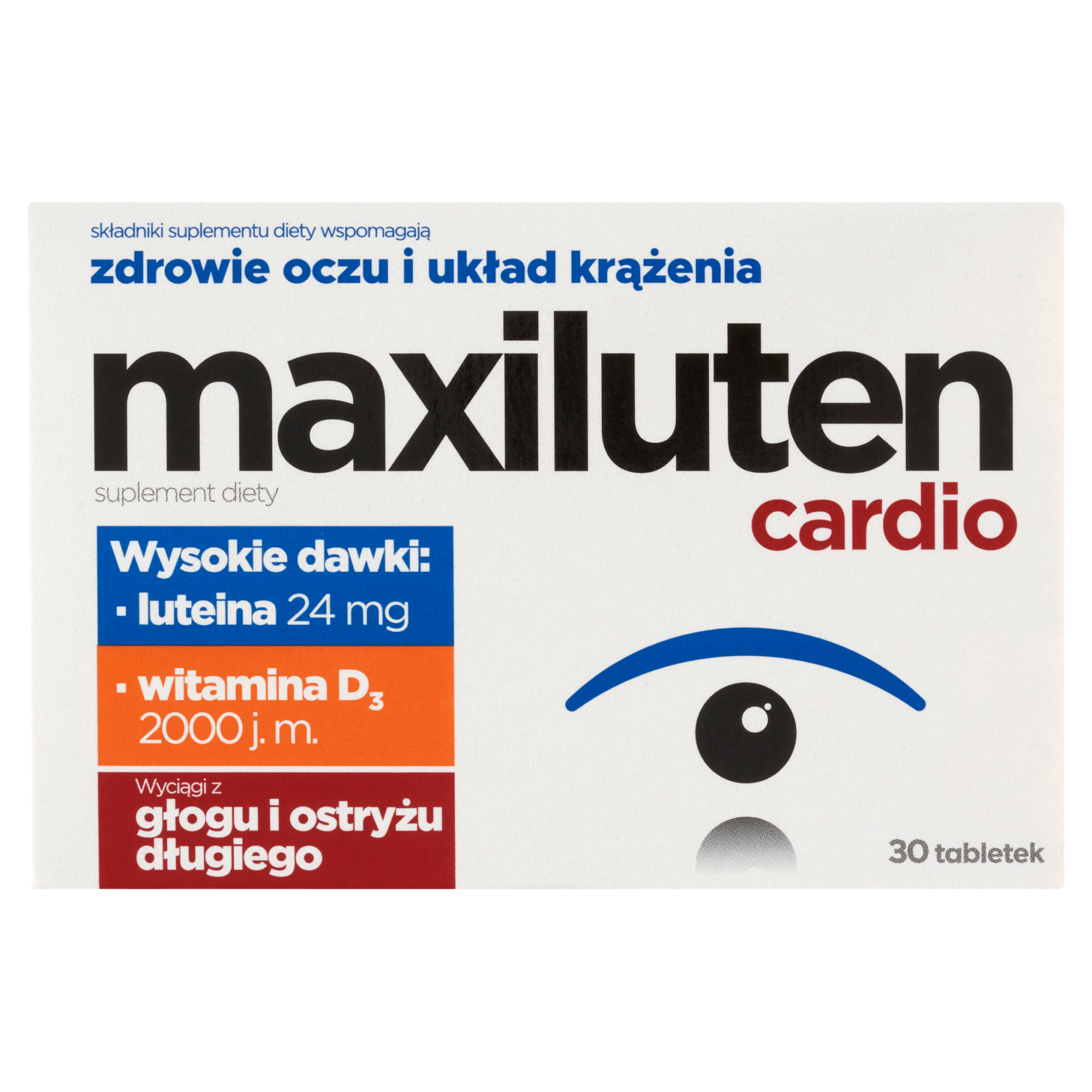Maxiluten Cardio, 30 tabletek zdjęcie