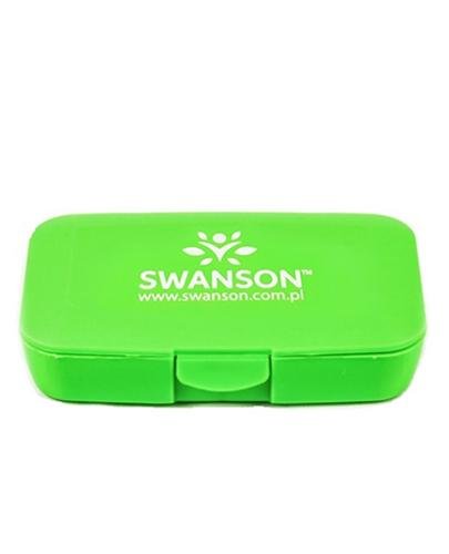 SWANSON Pill Box - Kasetka na tabletki (zielona) - 1 szt zdjęcie