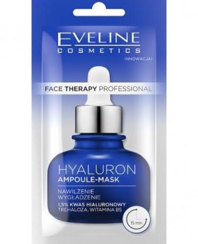Eveline Face Therapy Professional Ampoule-mask Kremowa maseczka Hyaluron, 8 ml zdjęcie