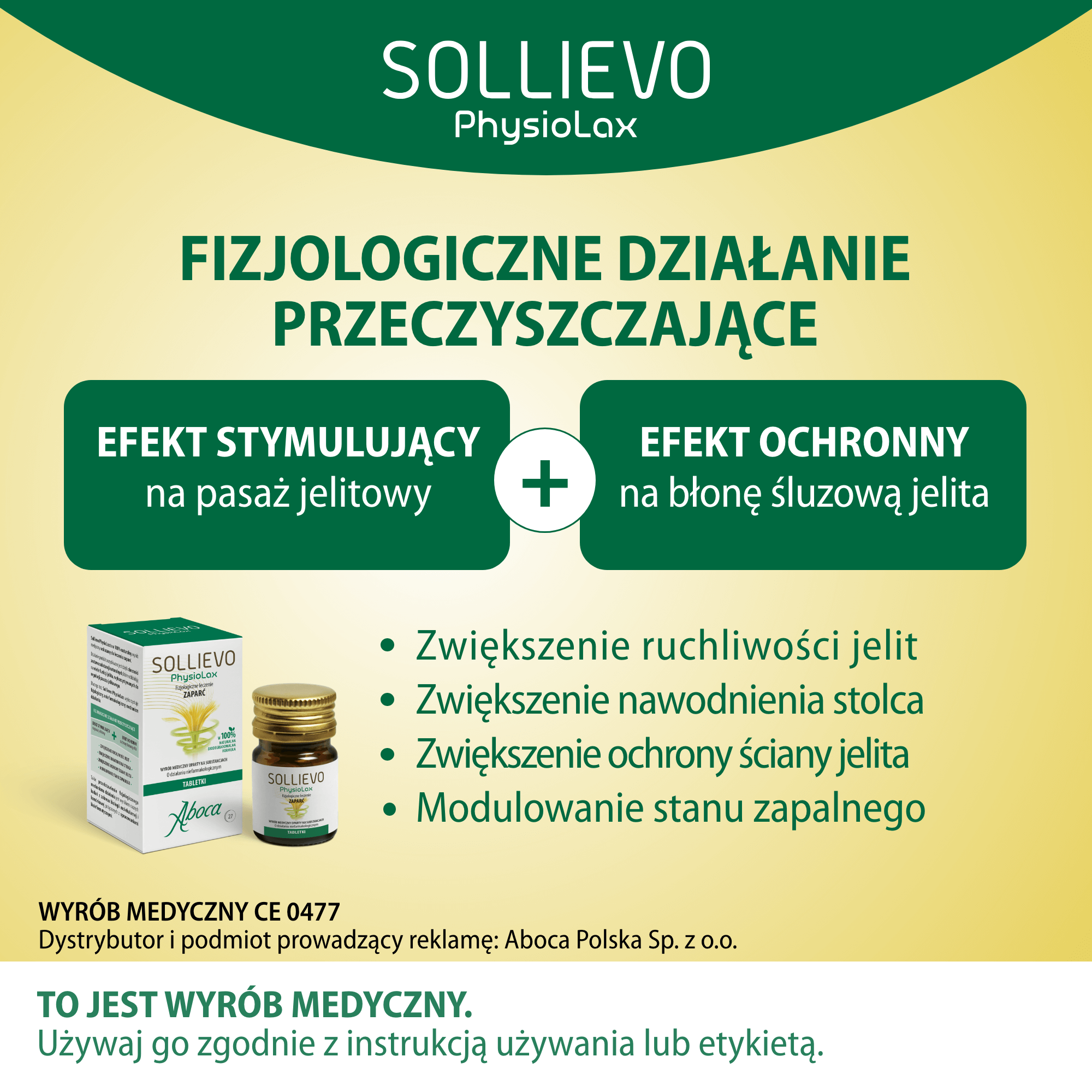 Aboca Sollievo Physiolax 27 tabletek