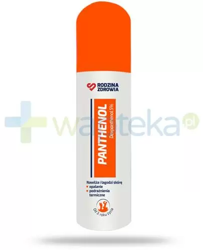 Rodzina Zdrowia Panthenol 5% pianka łagodząca podrażnienia termiczne 150 ml zdjęcie