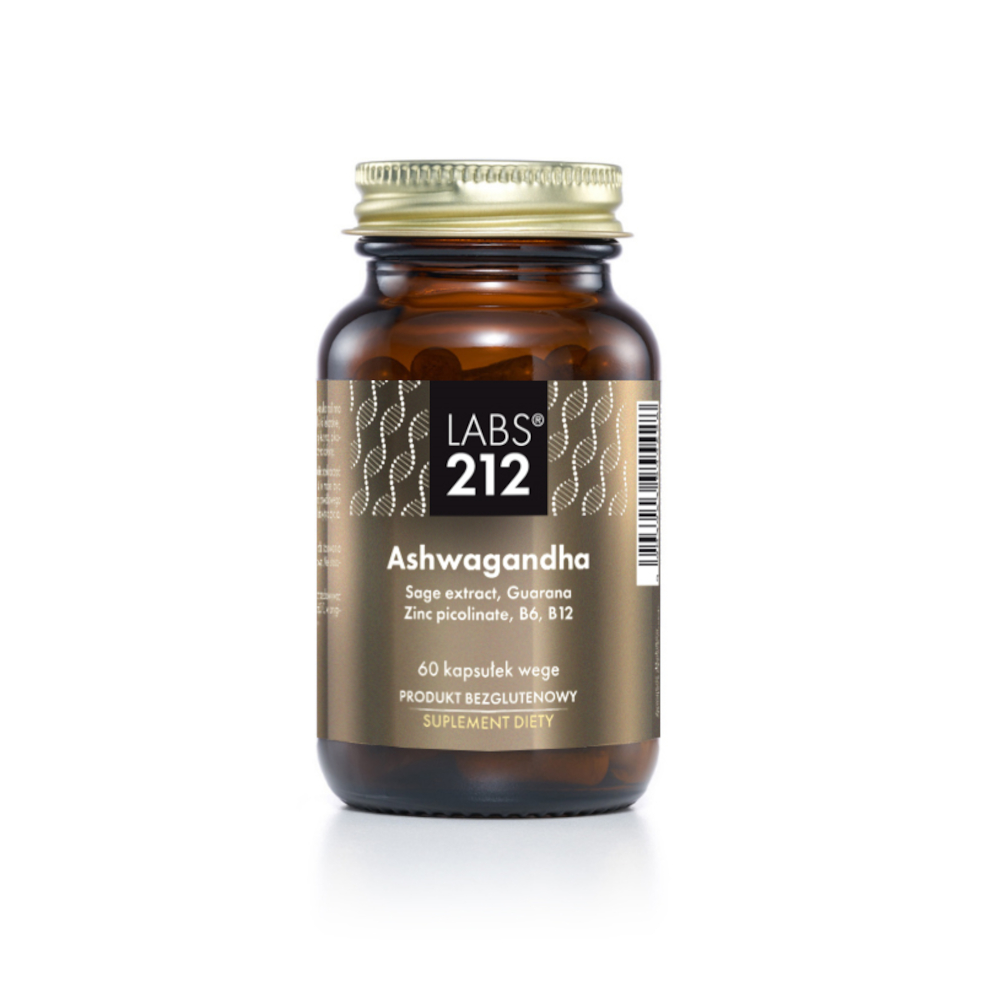 Labs212 Ashwagandha, kapsułki, 60 sztuk  zdjęcie