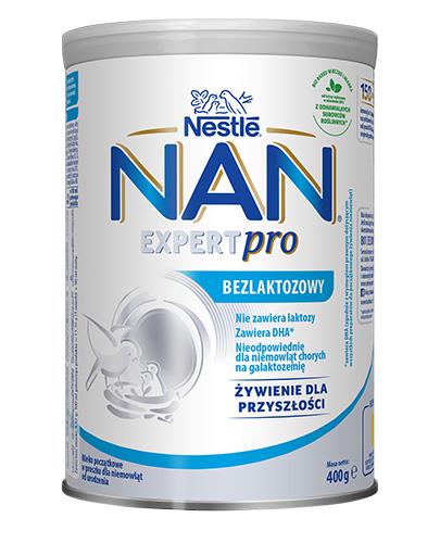 Nestle NAN EXPERT PRO, bezlaktozowe mleko początkowe dla niemowląt od urodzenia, 400 g zdjęcie