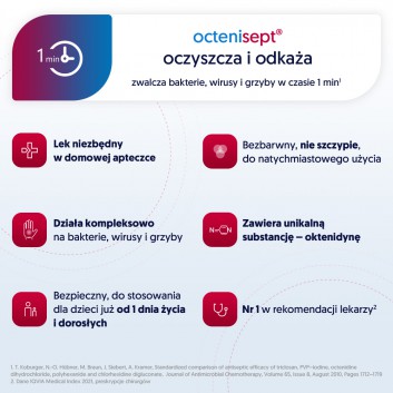 Octenisept, płyn na skórę, 50 ml