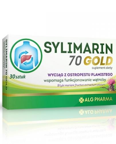 Alg Pharma Sylimarin 70 Gold 30 tabletek zdjęcie