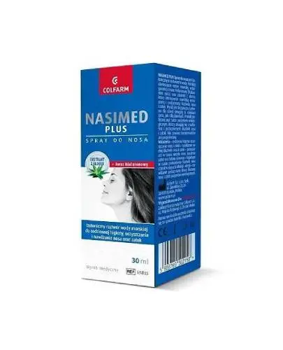 Colfarm Nasimed Plus spray do nosa, 30 ml zdjęcie
