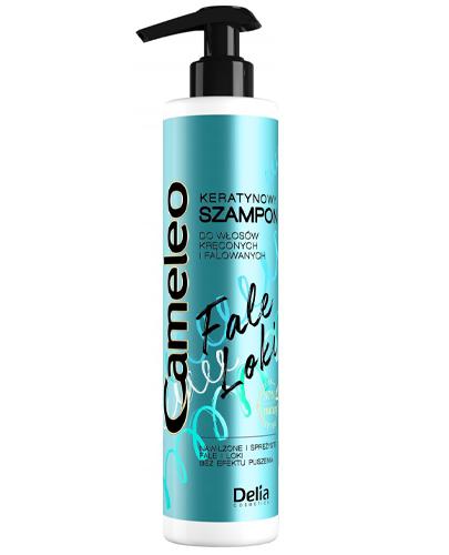 Cameleo Fale Loki Keratynowy szampon do włosów kręconych i falowanych - 250 ml - cena, opinie, właściwości zdjęcie