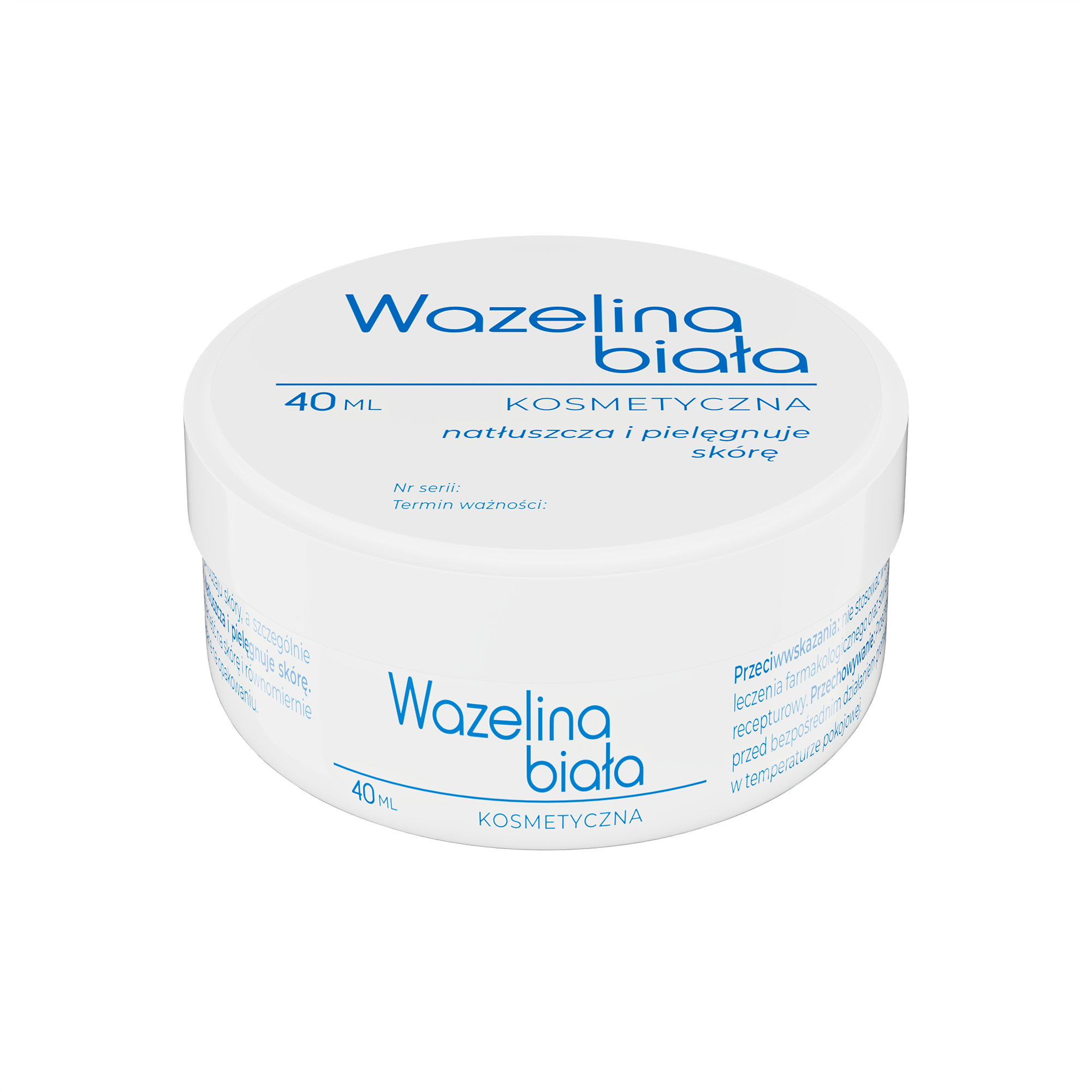 Wazelina biała kosmetyczna, 40 ml