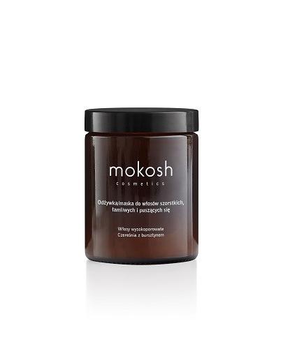 MOKOSH Odżywka maska do włosów szorstkich, łamliwych i puszących się Czereśnia z bursztynem, 180 ml zdjęcie