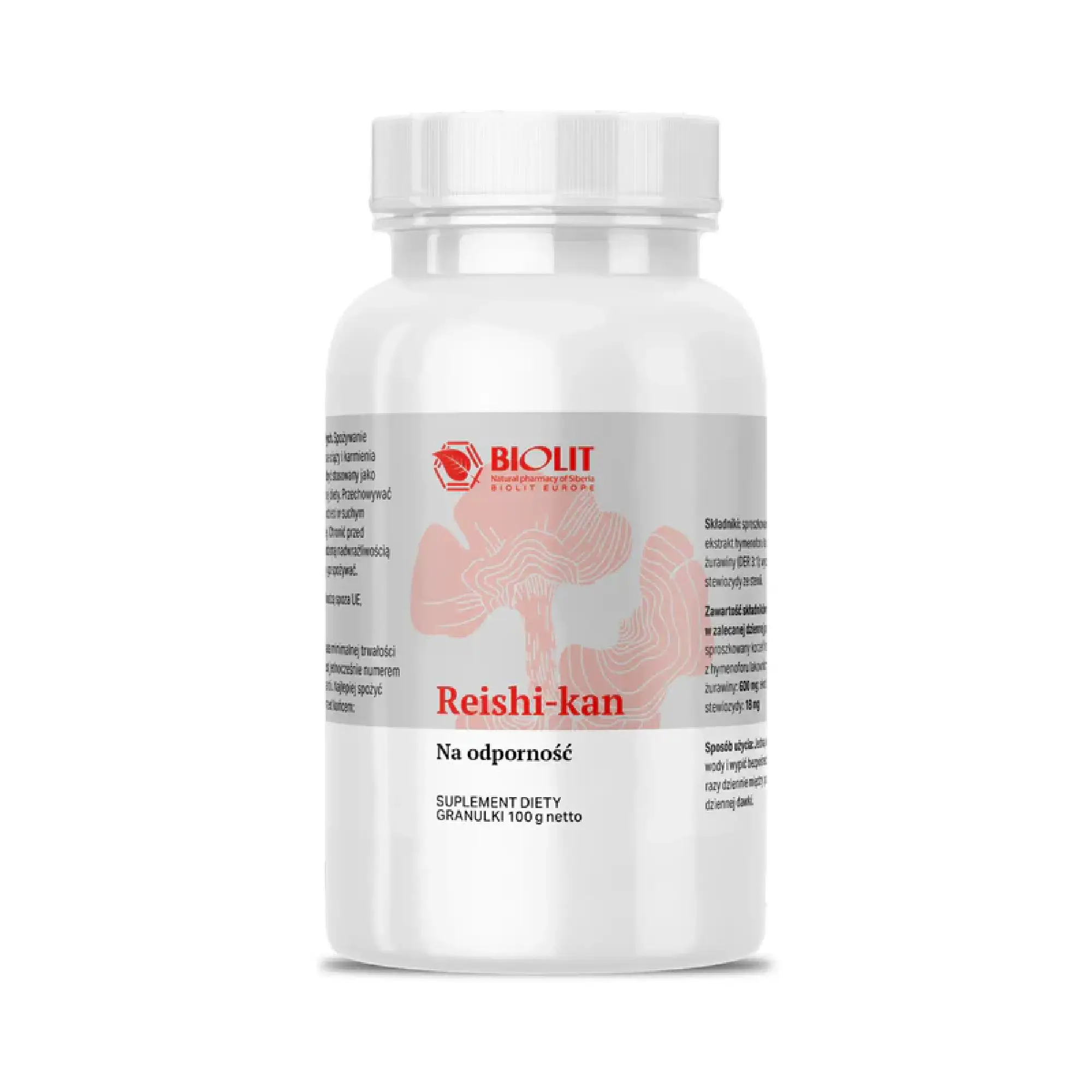 Biolit Reishi-Kan, granulki, 100 g zdjęcie