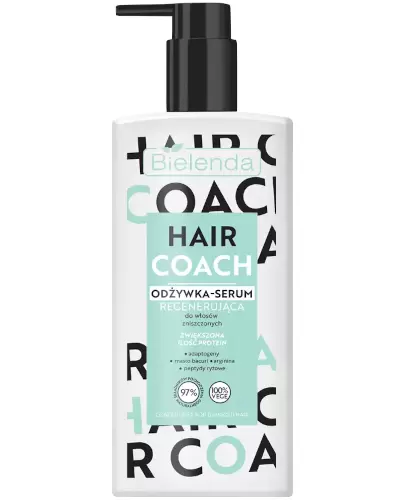 Bielenda Hair Coach odżywka–serum regenerująca do włosów zniszczonych 280 ml zdjęcie