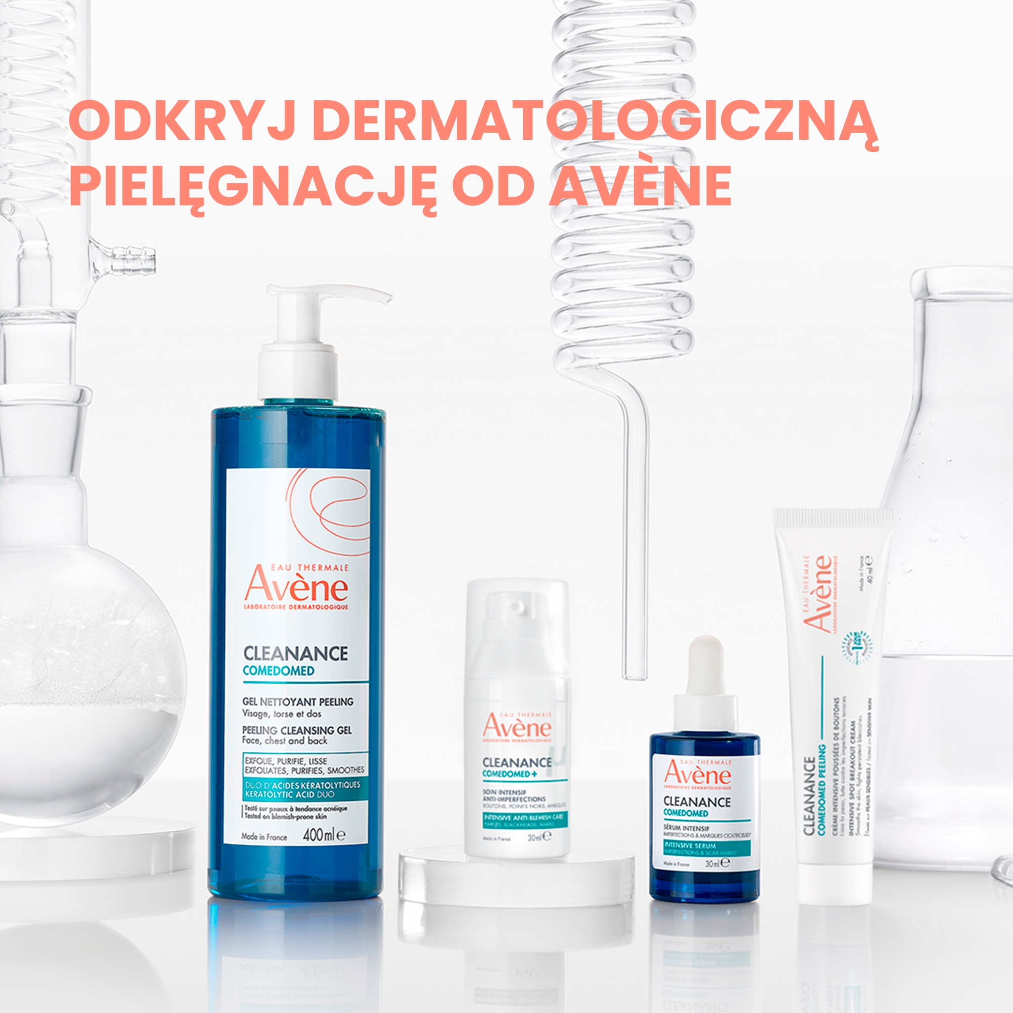 Avene Cleanance Comedomed, intensywne serum, 30 ml