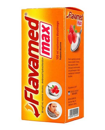 Flavamed Max 30mg/5ml roztwór doustny 100 ml zdjęcie
