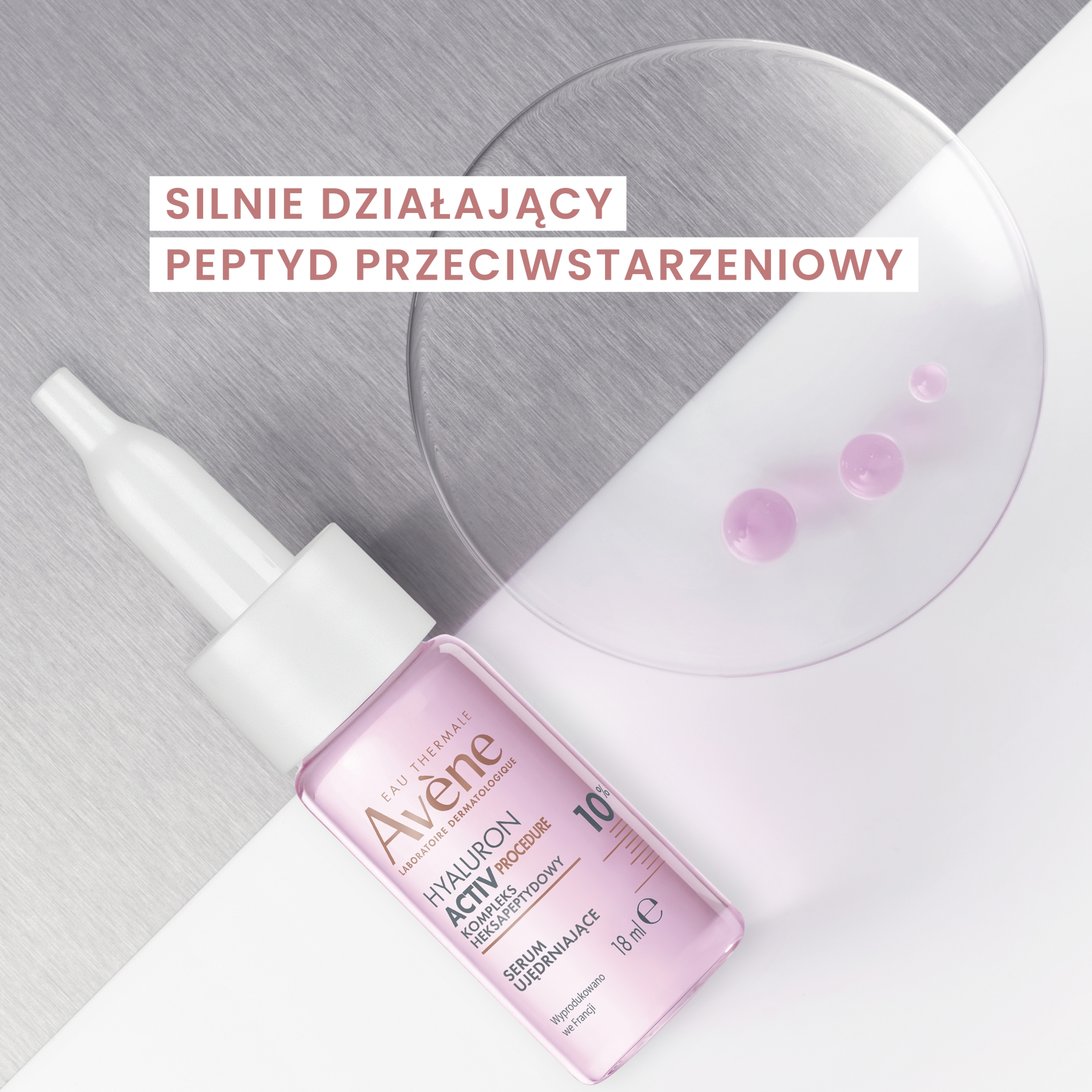 Avene Hyaluron Activ Procedure, serum ujędrniające z peptydami, 18 ml+2 ml