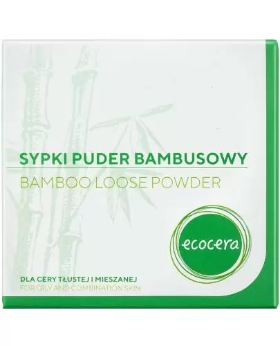 Ecocera naturalny sypki puder bambusowy dla cery tłustej i mieszanej 8 g zdjęcie