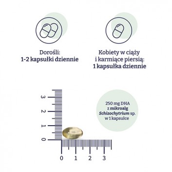 Naturelle Omega-3 z alg 90 kapsułek wegańskich