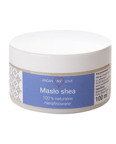 ARGAN MY LOVE Masło shea 100% naturalne nierafinowane, 100 ml zdjęcie