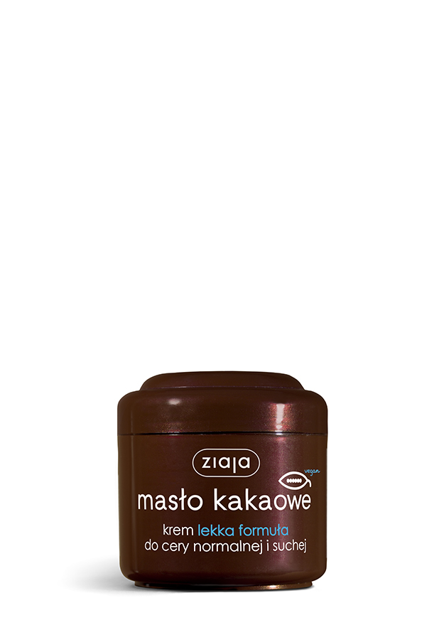 Ziaja Masło Kakaowe Krem lekka formuła do cery normalnej i suchej - 200 ml - cena, opinie, stosowanie  zdjęcie