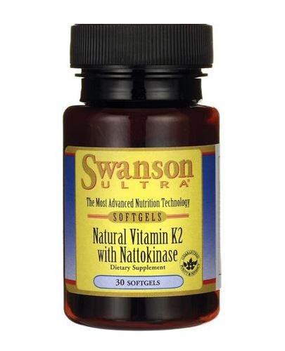 Swanson Witamina K2 & Nattokinaza, 30 kapsułek zdjęcie