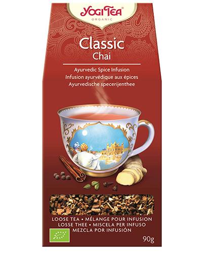 Yogi Tea Organic CLASSIC CHAI Klasyczny Czaj BIO - 90 g - cena, opinie, stosowanie zdjęcie