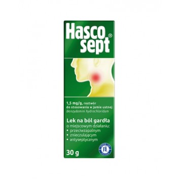 Hascosept 1,5 mg/g spray 30 g