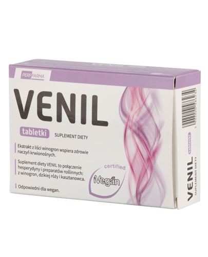 VENIL - 30 tabl. - naczynia krwionośne - cena, opinie, wskazania zdjęcie