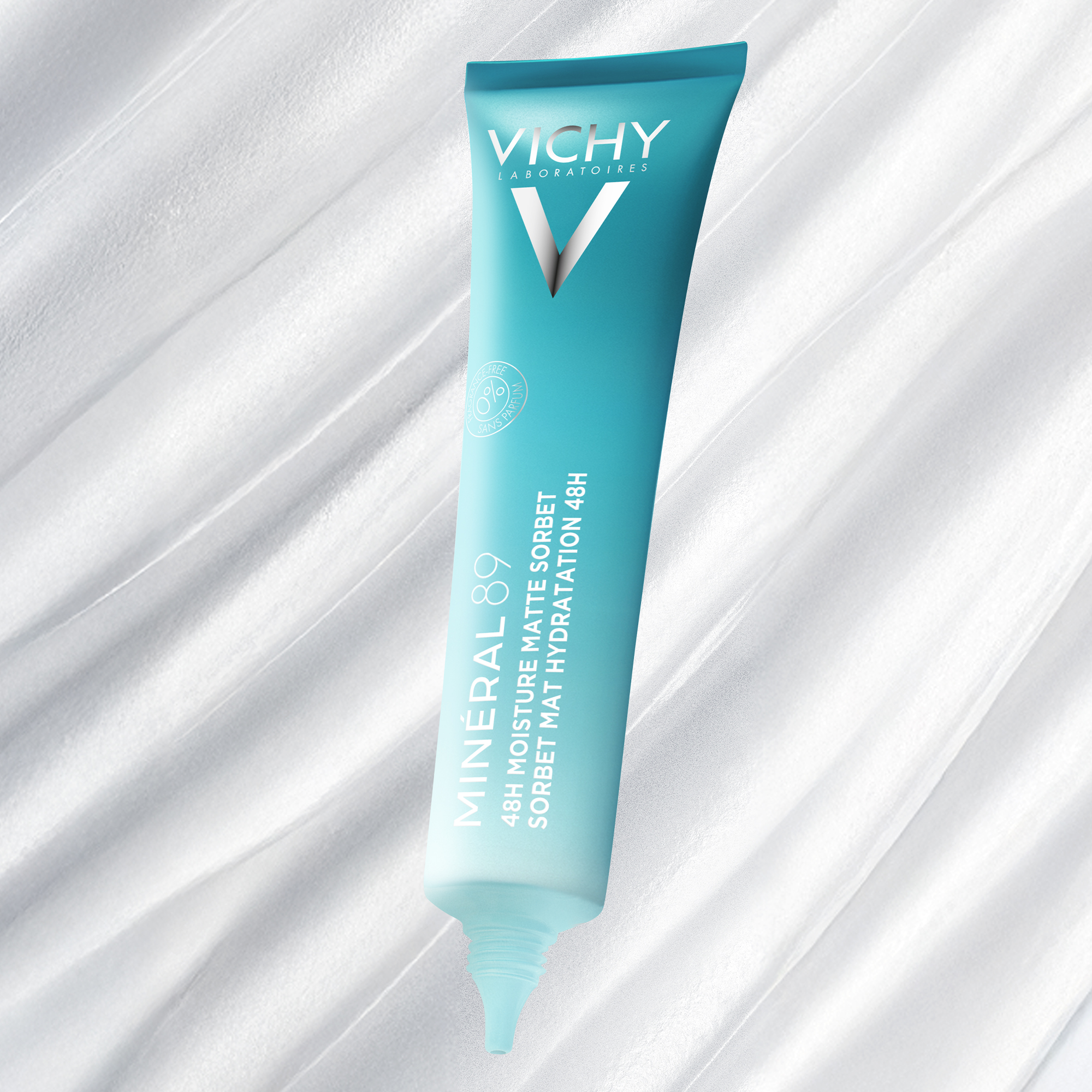 Vichy Mineral 89 Matujący żel-sorbet nawilżający 48H, 40 ml