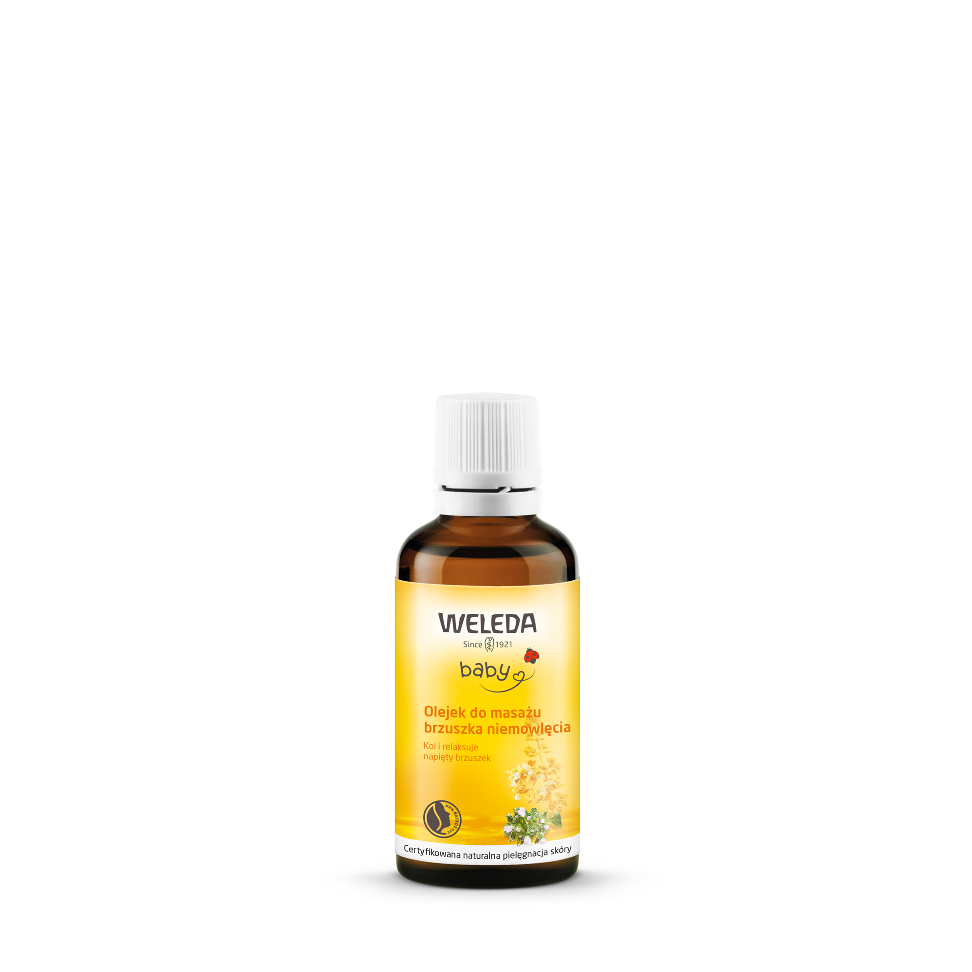 Weleda Baby olejek do masażu brzuszka niemowlęcia 50 ml zdjęcie