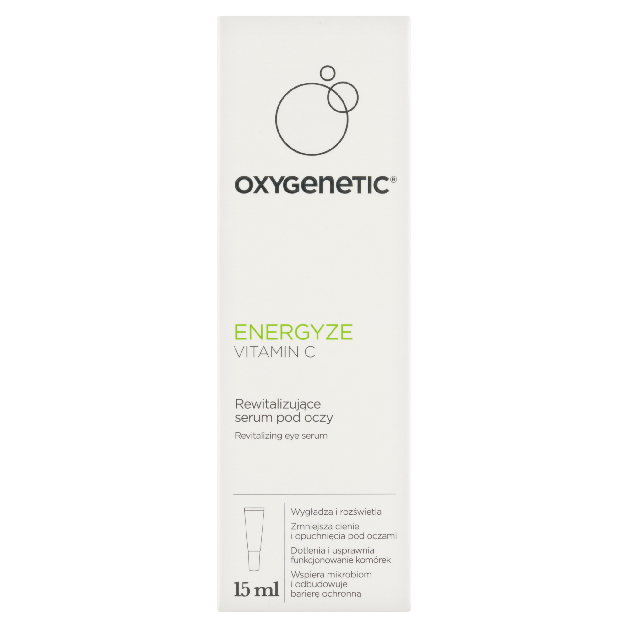Oxygenetic Energyze vitamin C, rewitalizujące serum pod oczy, 15 ml zdjęcie