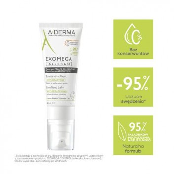 A-Derma Exomega Allergo Balsam emolient, 40 ml