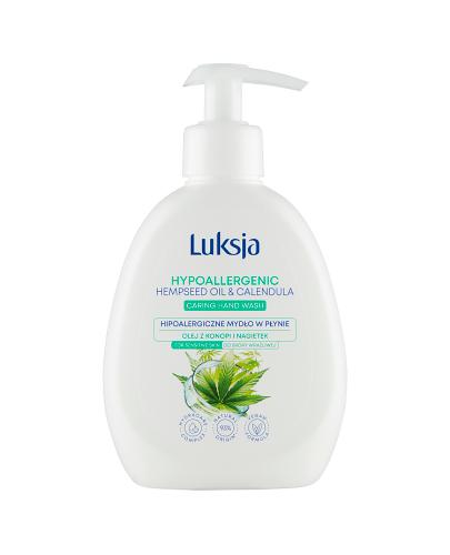 Luksja Hipoalergiczne Mydło w płynie Olej z konopi i Nagietek, 250 ml, cena, właściwości, wskazania zdjęcie