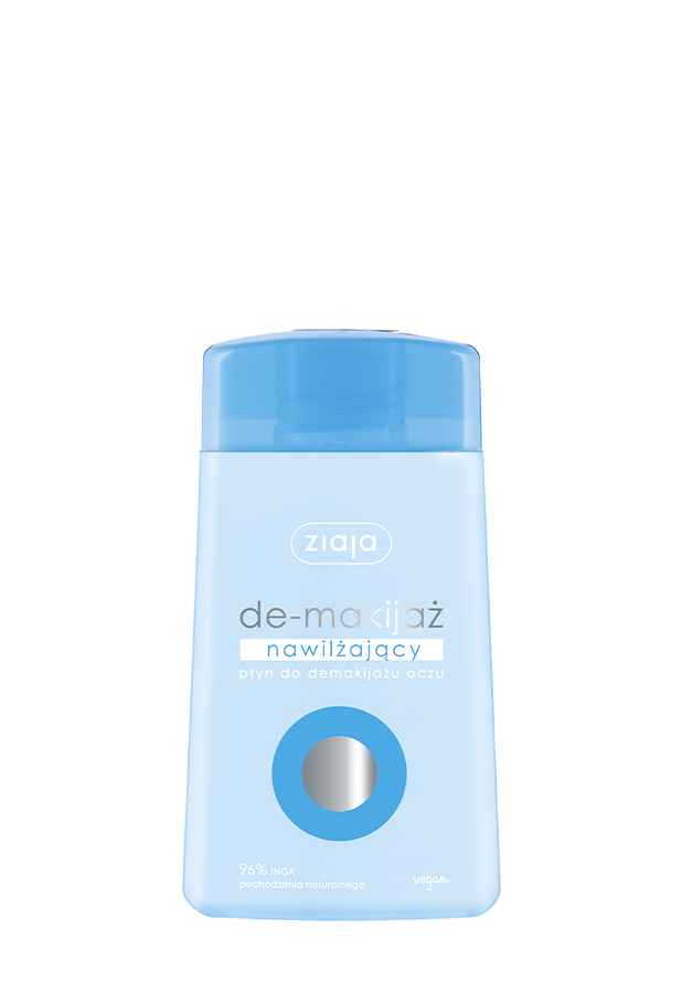ZIAJA DE-MAKIJAŻ Nawilżający płyn do demakijażu oczu - 120 ml zdjęcie
