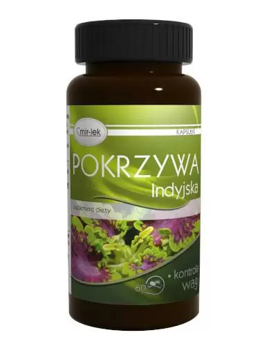Pokrzywa indyjska 60 kapsułek Mir-Lek zdjęcie