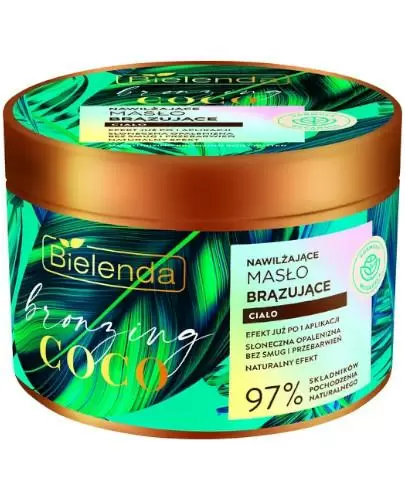 Bielenda Bronzing Coco nawilżające brązujące masło do ciała 200 ml zdjęcie