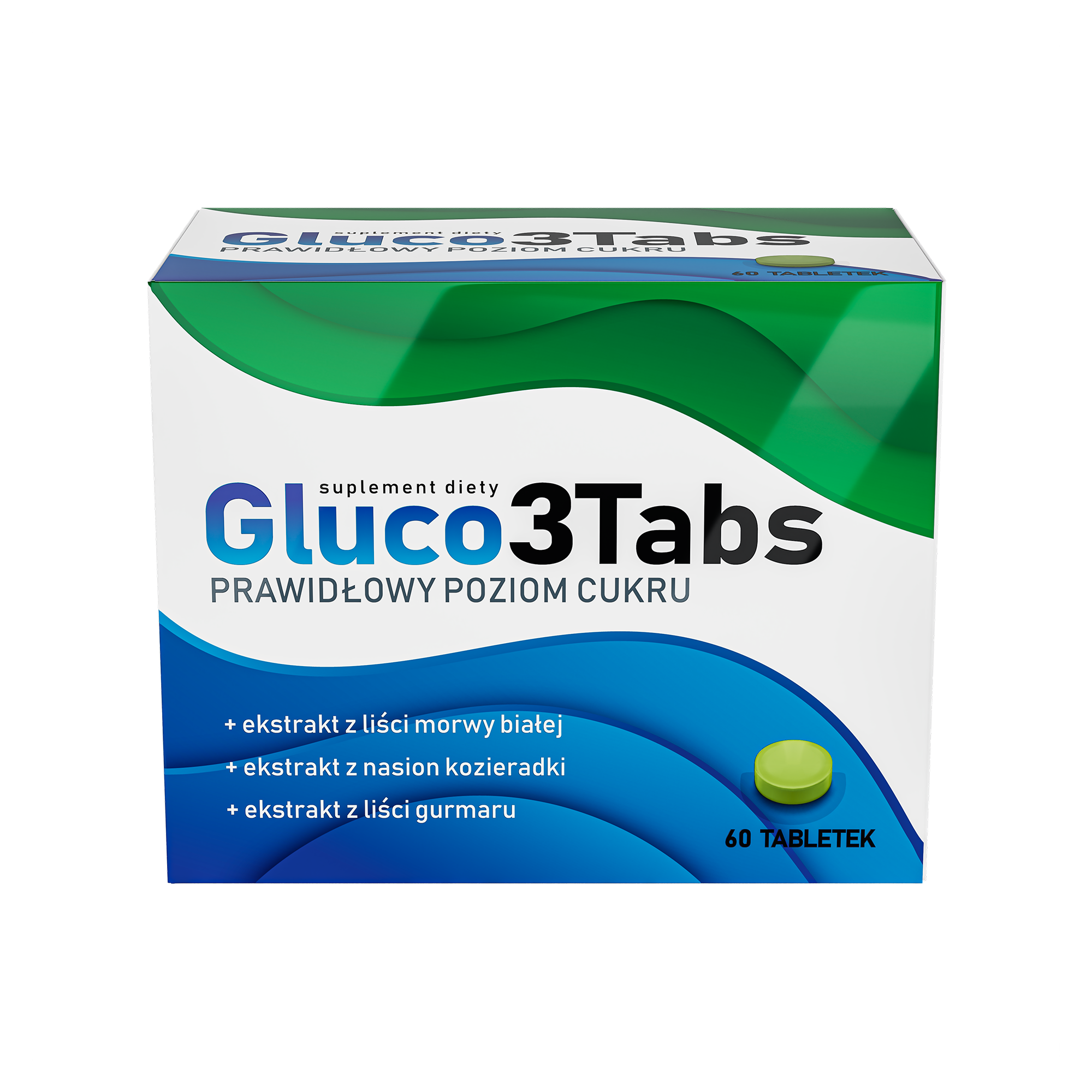 Gluco3Tabs, tabletki, 60 sztuk 