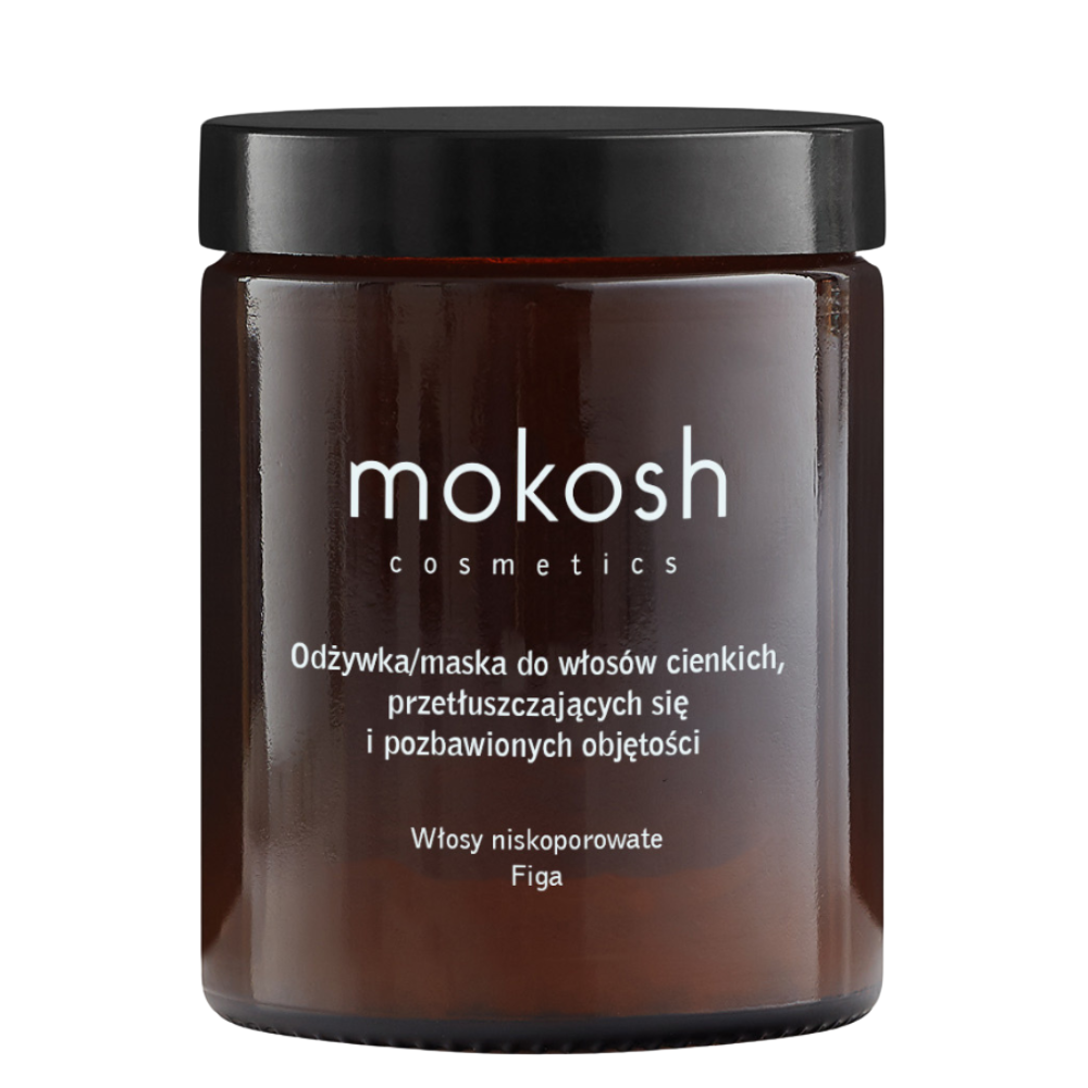 MOKOSH Odżywka maska do włosów cienkich, przetłuszczających się i pozbawionych objętości, Figa 180 ml zdjęcie