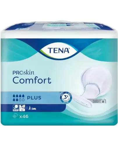 Tena ProSkin Comfort Plus pieluchy anatomiczne 46 sztuk zdjęcie