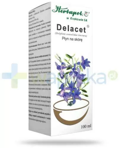 Delacet (96 g + 4 g)/100g płyn na skórę 100 ml zdjęcie